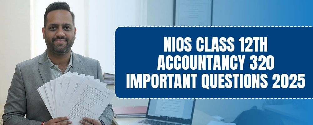 NIOS Accountancy - Partnership, company accounts, ratios, and cash flow